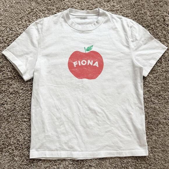 Tops - White Fiona Apple Tee